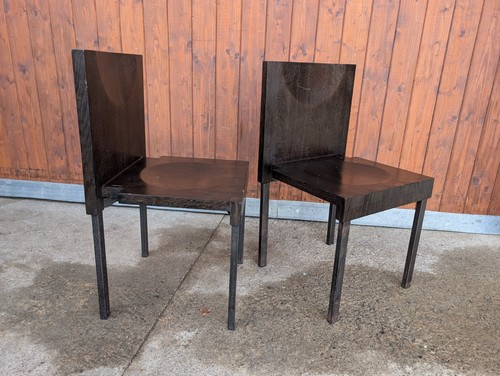 Brutalist designer chaise - designer,