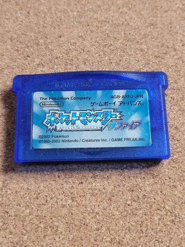 Pokemon saphir nintendo - saphir,