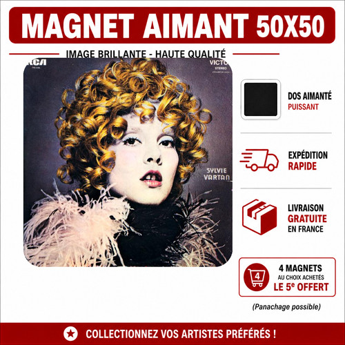 Magnet sylvie vartan - sylvie,