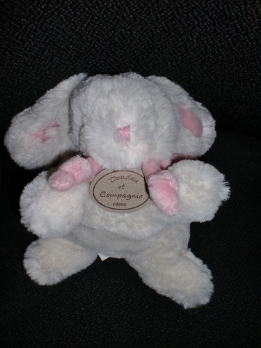 Doudou peluche lapin - , bonbon
