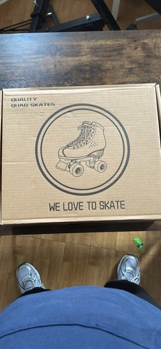 Quality quad skates - skates, white