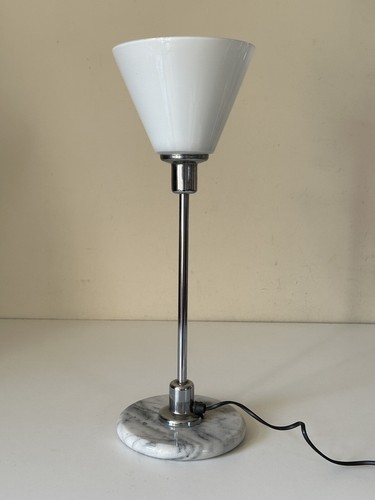 Lampe italienne opaline pied - italienne,