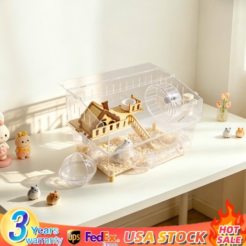 Acrylic hamster cage tier - acrylic,