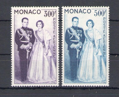 1959 monaco poste aérienne - monaco,,