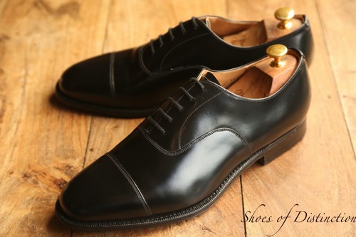 Chaussures oxford cuir noir - en,