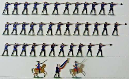 Plats étain zinnfiguren - plats, d'étain