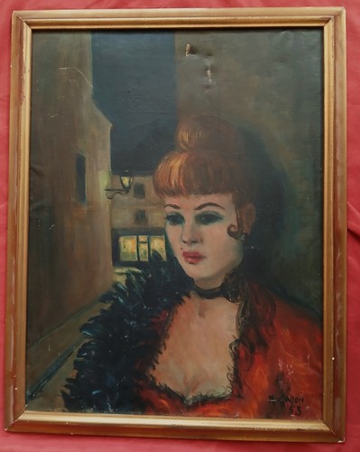 Superbe huile 1953 - superbe,