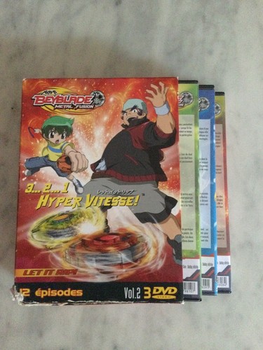Lot dvd beyblade - lot, 3