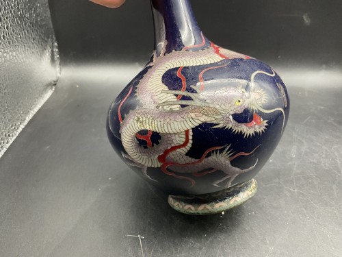 Vases cloisonnés émaillés - vases,