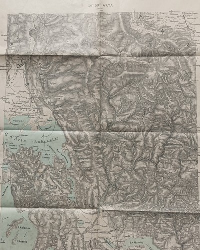 Circa 1910 carte état major - 1910,