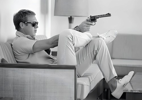Steve mcqueen pistolet - steve,