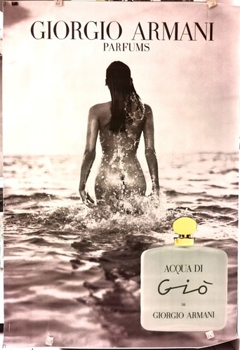 Giorgio armani affiche - armani,
