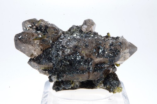 Quartz hématite épidote