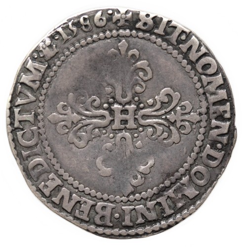 Henri iii quart franc au - henri,
