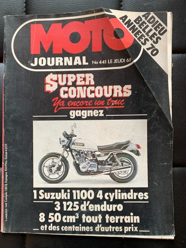 Moto journal 441 - moto, du