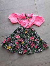 Robe rose fleurs - robe, pour