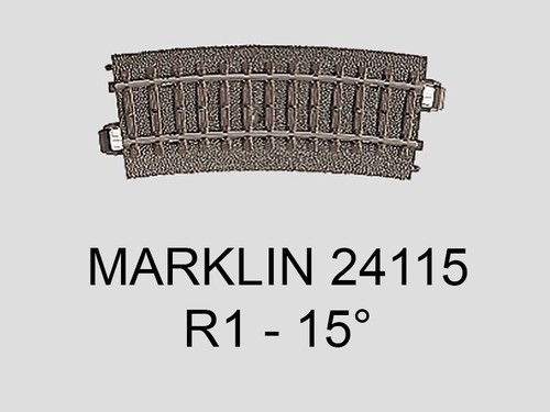 Marklin rail courbe - rail,