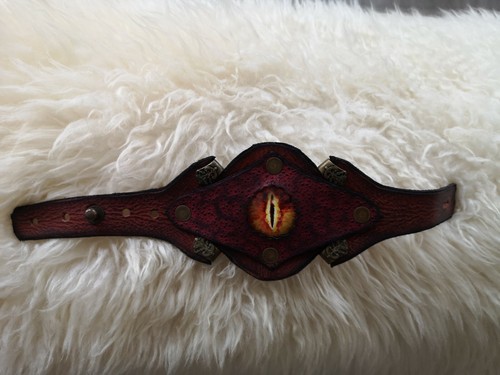 Bracelet cuir dragon - bracelet,