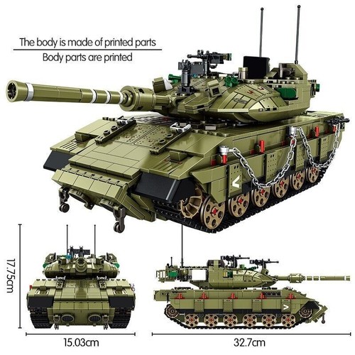 1730pcs ww2 military battle - 1730pcs,