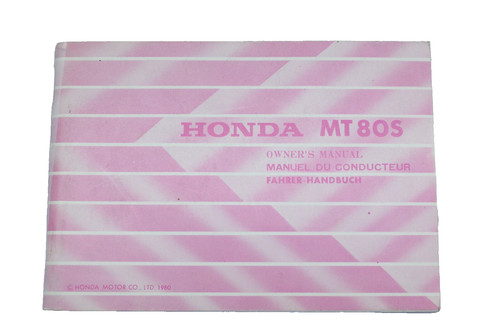 Notice fahrer handbuch honda - notice, fahrer-handbuch
