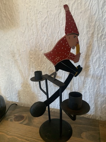 Bougeoir décoratif métal