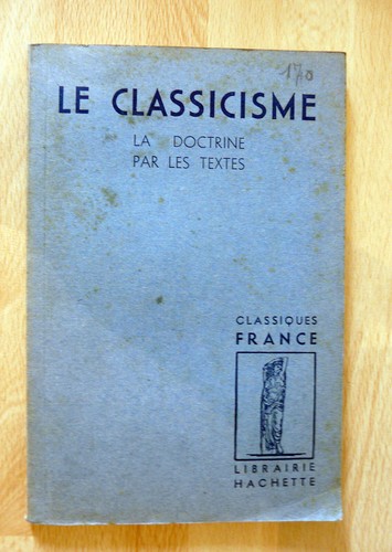 Classicisme la doctrine - classicisme, -la