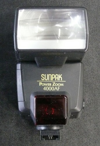 Flash sunpak power zoom - power,