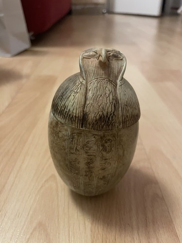 Ancien pot canope pierre - pot,