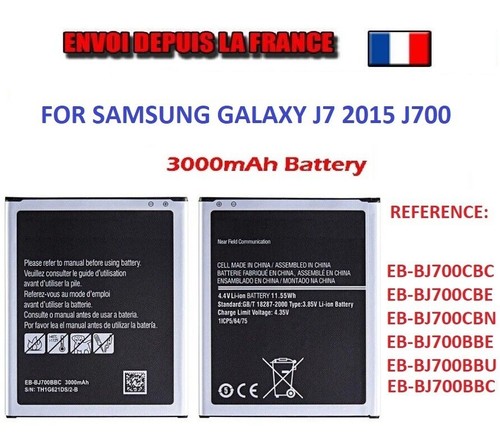 Batterie pour samsung - pour, j7