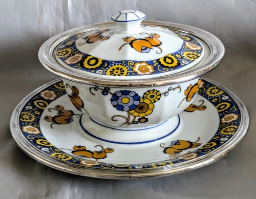 Saucière bouillon couvert - saucière,