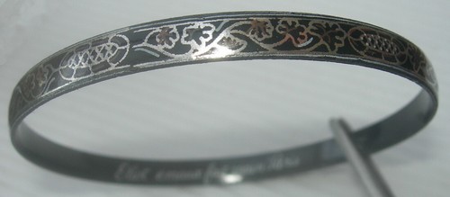 Bracelet émaillé vintage - bracelet,