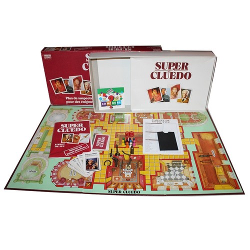 Jeu société super - de, cluedo