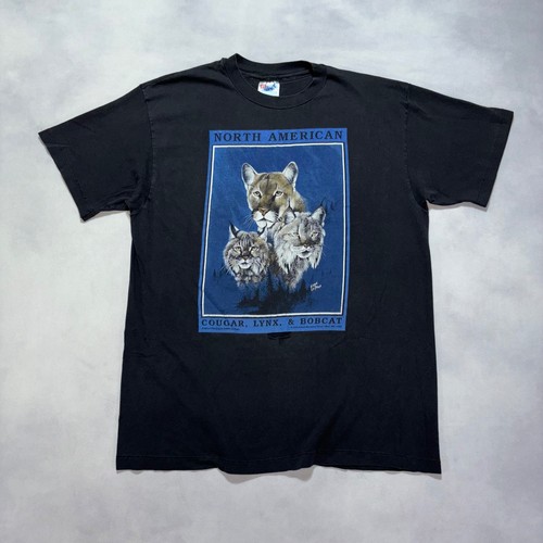 Vintage 90s cougar lynx bobcat - vintage,