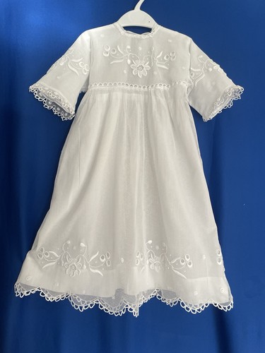 Ancienne robe enfant longue - robe, longue/