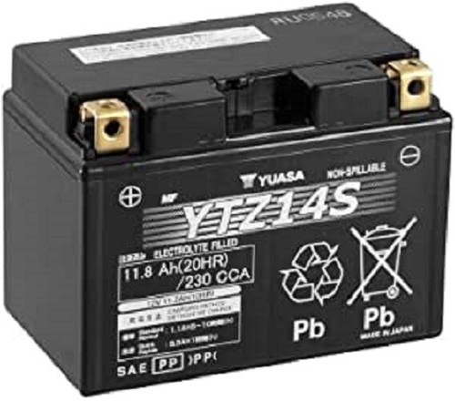 Yuasa batterie ytz14 prête - batterie, ytz14-s