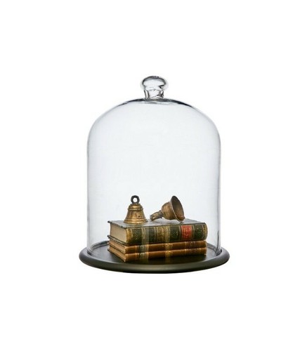 Cloche verre transparent - cloche, en
