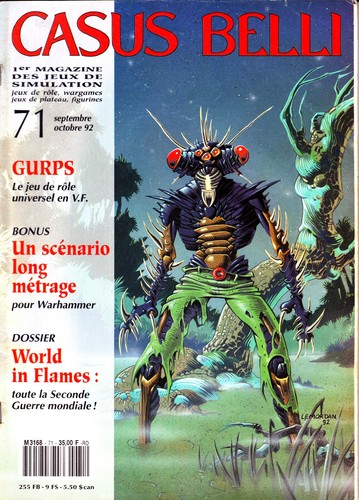 Jdr wargame revue casus - jdr, belli