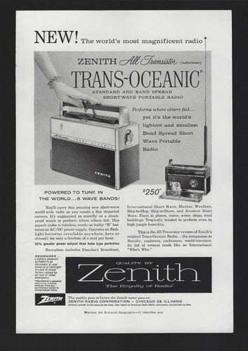 1958 zenith all transistor - all,