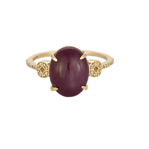 Bague 14k et - or,