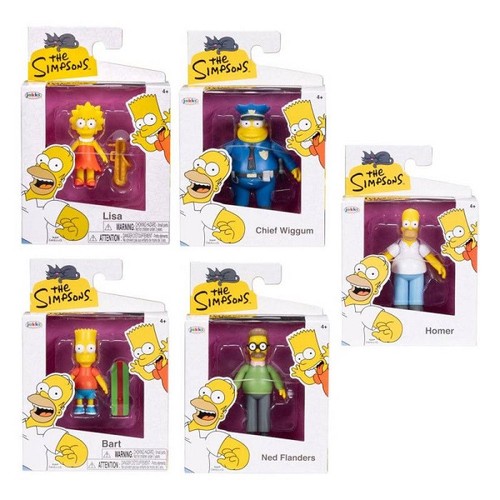 Personnages articulés simpson - personnages,
