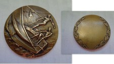 Medaille course voilier en - course,