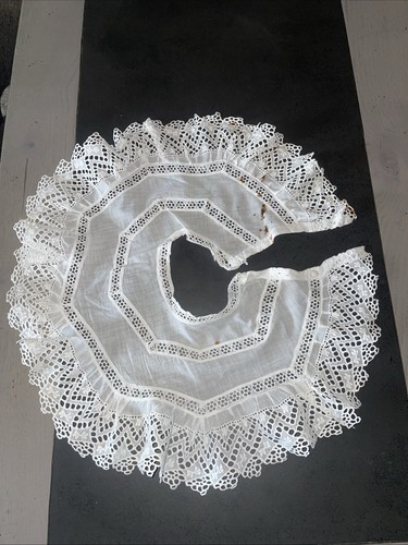 Col ancien broderie - ancien, en