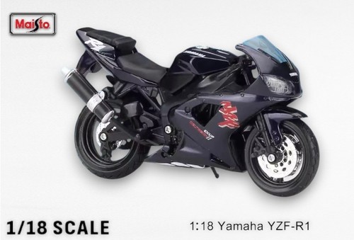 Maisto moto yamaha yzf 2021 - moto,