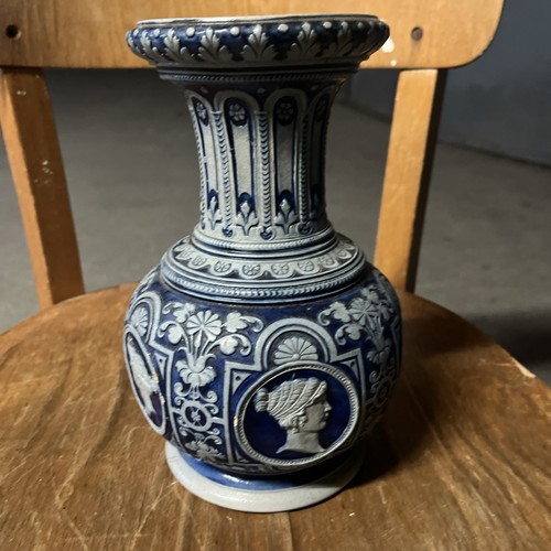 Vintage vase german salt - salt, glaze