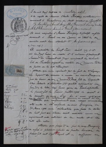 1906 acte huissier - acte,