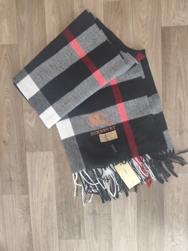 écharpe burberry noir - noir,