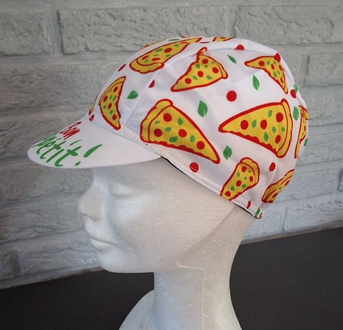 Casquette cycliste pizza - casquette,