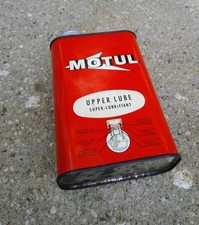 Ancien bidon huile MOTUL  /  1