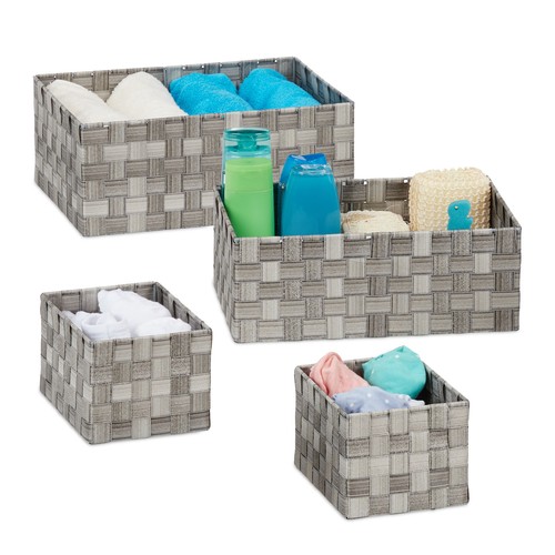 Panier tresse rangement