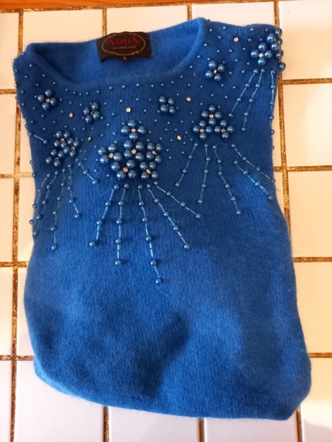 Pull bleu angora - angora,